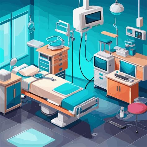 Premium Vector Surgery Room Vector