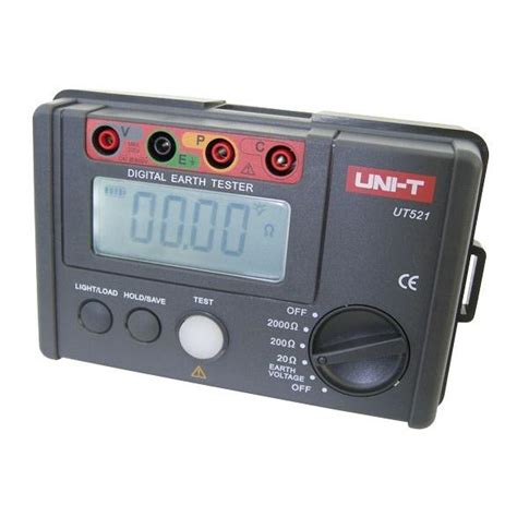 UT521 UNI T Ground Resistance Tester 110763