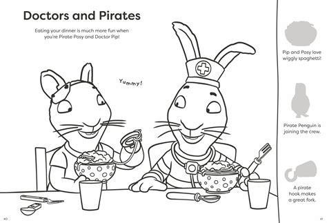 Let S Get Colouring Pip And Posy By Nosy Crow 9781839948138 Booktopia