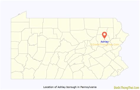 map  ashley borough pennsylvania thong thai real