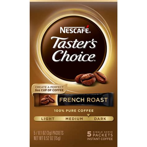 Nescafe Taster S Choice French Roast Instant Coffee Oz Delivery