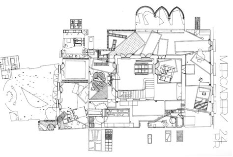 Drawings By Enric Miralles Architecture Walks And Tours In Barcelona