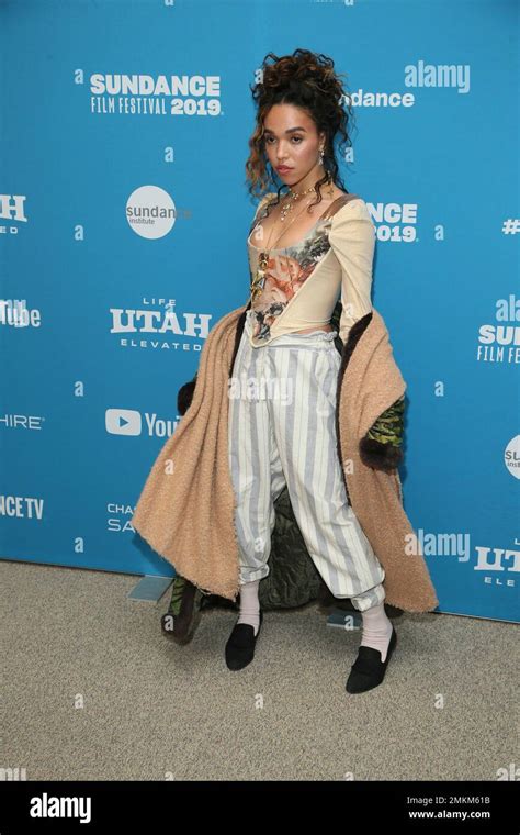 Actress Fka Twigs Poses At The Premiere Of Honey Boy During The 2019