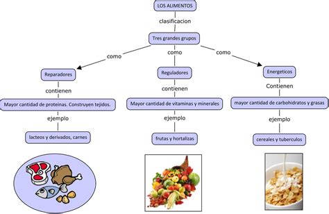 Elabora Un Organizador Visual Sobre La Clasificaci N De Los Alimentos