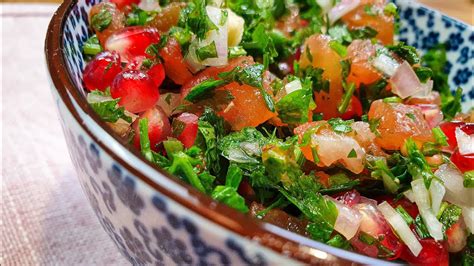 Tabbouleh przepis na libańską sałatkę warzywną YouTube