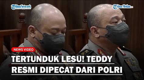 Tertunduk Lesu Irjen Teddy Minahasa Disidang Etik Jenderal Resmi