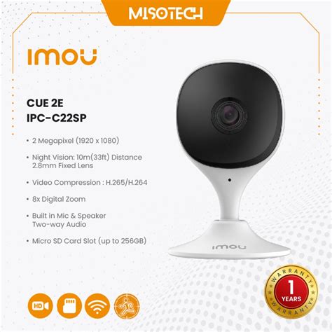 Jual Wifi Kamera CCTV Imou Cue 2E IPC C22SP 2MP IP Indoor Two Way Audio