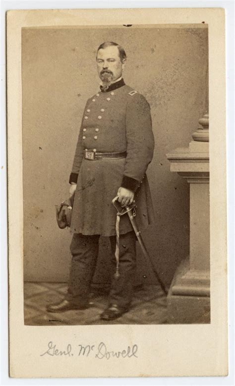 Civil War Cdv General Mcdowell