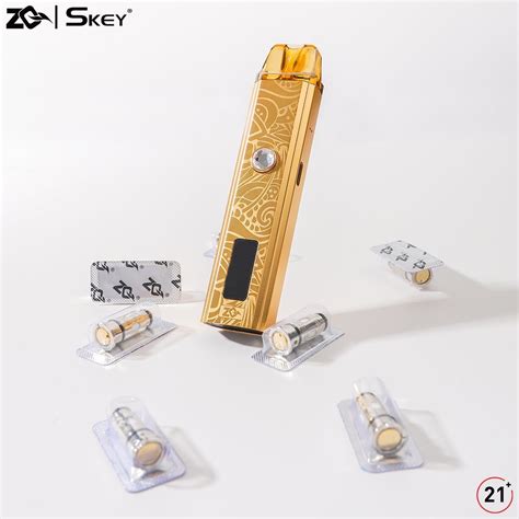 New Vape Kit Zq Xtal PRO 2ml 3ml Pod Capacity Refillable Open Vape Pod