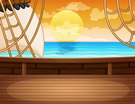 The Best 28 Cartoon Pirate Ship Deck Background - imagesdolphin55abc