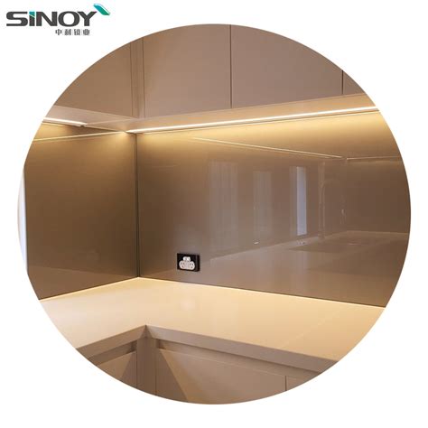 Sinoy Top Selling Back Painted Lacquered Glass For Kitchen Interior Decoration Using China