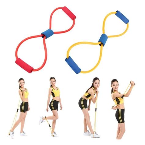 Tube Sports Yoga Fitness Resistance Bands Latex Training Elastic