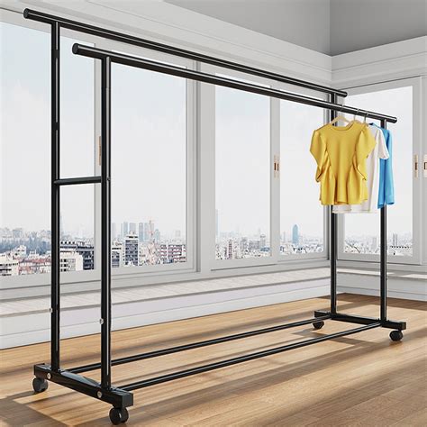 Xl Spacious Coat Stand Wardrobe Clothing Rack