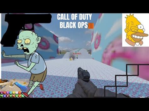 La PIRE MAP ZOMBIES CUSTOM SIMPSONS Sur BLACK OPS 3 Custom