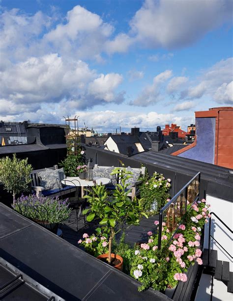 Heavenly Roof Terrace Overlooking Stockholms Old Town