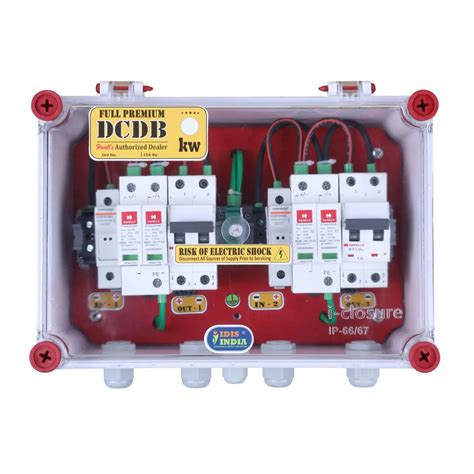 Buy Premium DCDB 2 IN 2 OUT 2 MCB 2 SPD 500V By Idis India