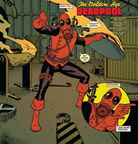 Golden Age Deadpool Deadpool Wade Wilson Know Your Meme