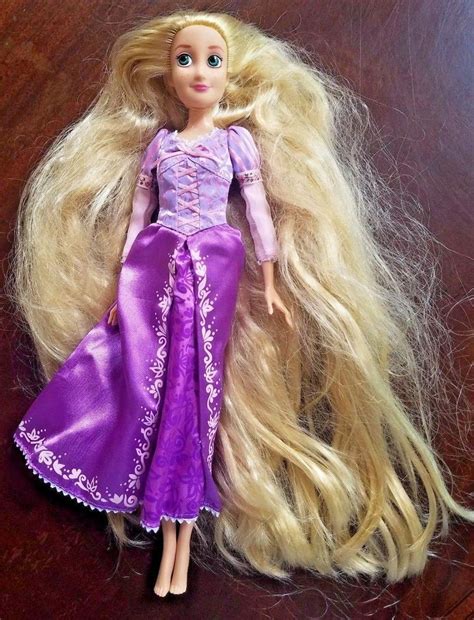 Disney Store Princess Rapunzel Tangled 12 Barbie Doll Long Hair Long Hair Styles Princess