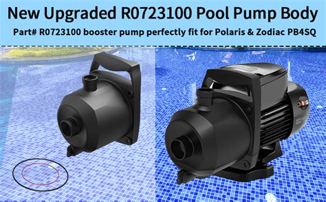 Aodq New Redesigned R0723100 Pb4sq Pool Pump Body Perfectly Fit For Zodiac