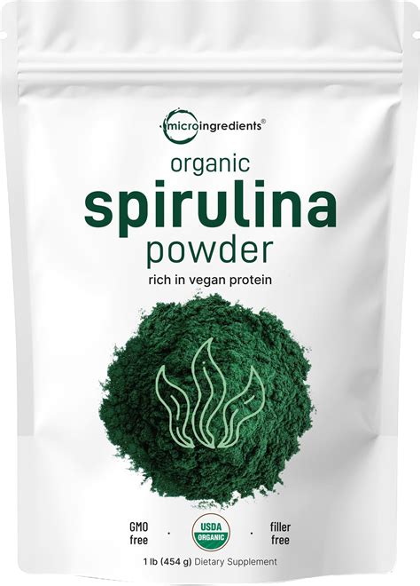 Now Supplements Organic Chlorella Powder With Naturally