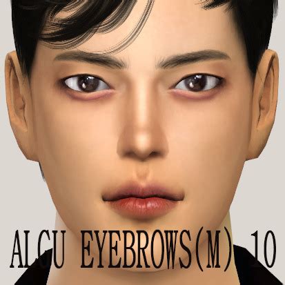 Algu Eyebrows M Algu Sims On Tumblr