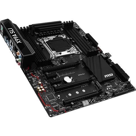 MSI X99A SLI LGA 2011 3 ATX Motherboard X99A SLI B H Photo Video