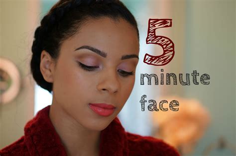 Get Ready With Me 5 Minute Face Tutorial Face Tips Quick Makeup Face