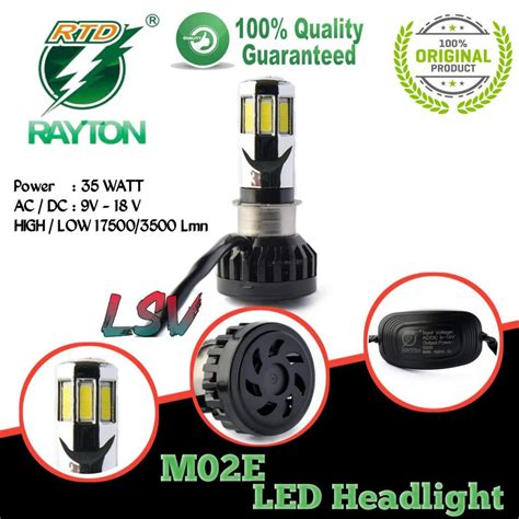 Jual Lampu Depan Led Rtd M E Sisi Original Rtd Rayton Shopee Indonesia