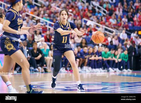 Greensboro North Carolina USA 10th Mar 2024 Notre Dame Guard SONIA