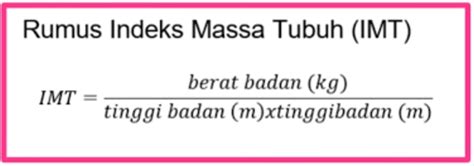 Body Mass Index Dan Cara Perhitungannya