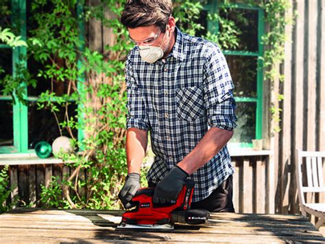 Garden Diy Einhell Te Os Li Solo Cordless Orbital Sander Z