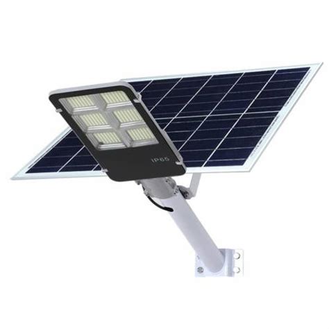 Lampa Solara Stradala Klausstech W Cu Panou Solar Senzor De Miscare