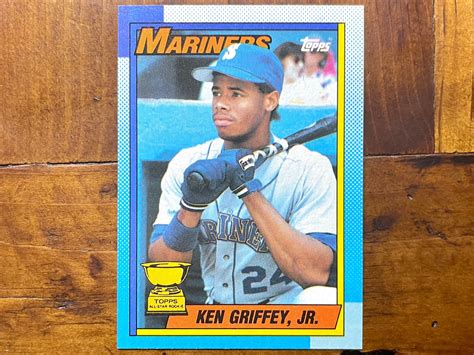 Topps Ken Griffey Jr Rc Baseball Card This Kid Dynamite