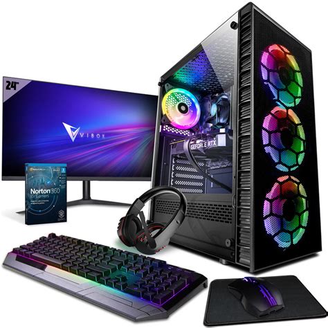 Vibox Vii Gaming Pc Komputer Gamingowy Zakrzywiony Ekran