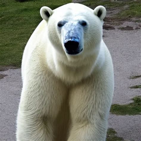 A Polar Bear Getting Arrested By The Police Stable Diffusion