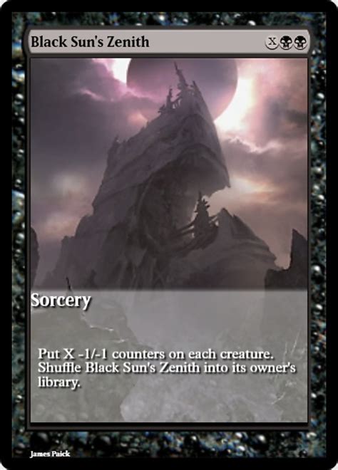 Black Suns Zenith · Mirrodin Besieged Mbs 39 · Scryfall Magic The