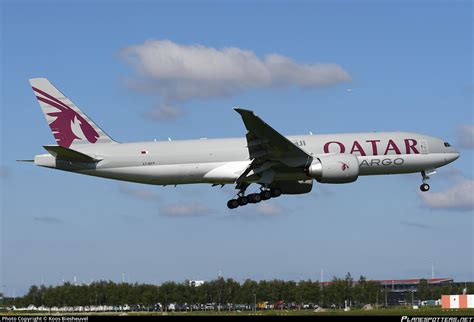 A7 BFP Qatar Airways Cargo Boeing 777 F Photo By Koos Biesheuvel ID