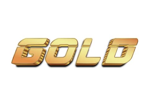 Gold Text Pngs For Free Download