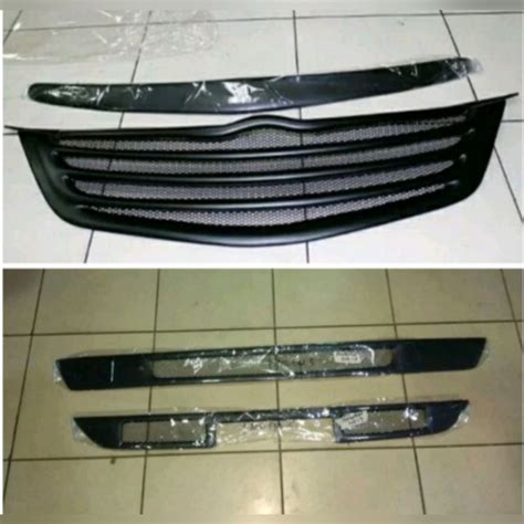 Jual Paket Grill Dan Pengaman Radiator Avanza Xenia Type S Model Garis