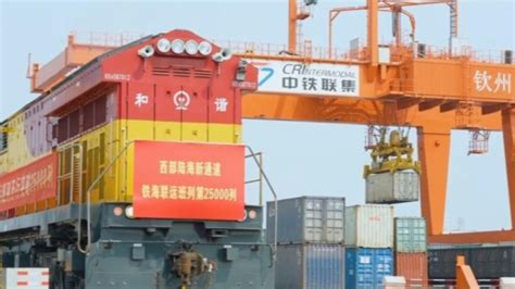 China S Rail Sea Intermodal Trains Make 30 000 Trips Since Launch