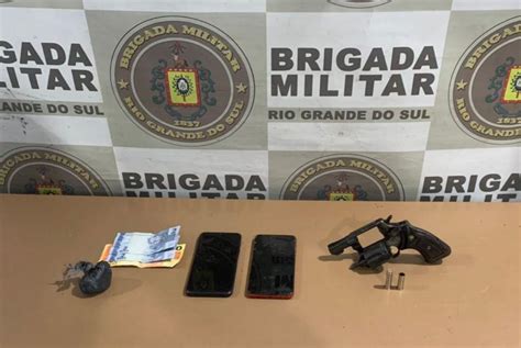 Brigada Militar Prende Homem Por Roubo A Pedestre Nesta Madrugada Em