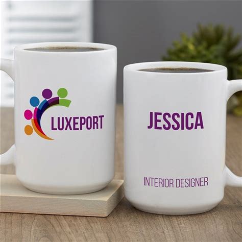 Personalized Logo Ounce Coffee Mug