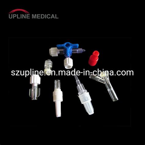 White Blue Red Luer Lock Stopper Combi Connector And Double Function Connector China Medical