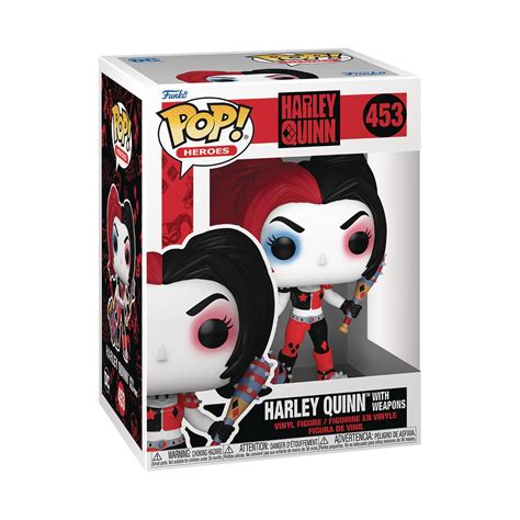 Feb Pop Heroes Dc Harley Quinn W Weapons Vin Fig Previews World