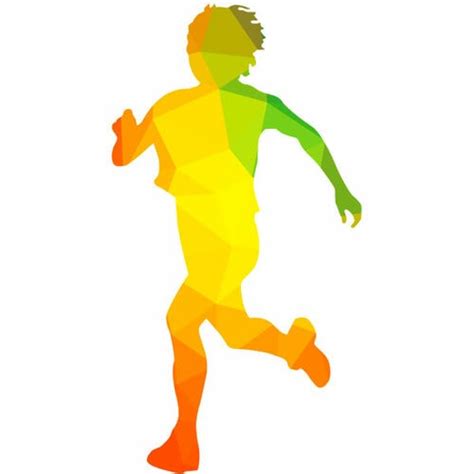 Boy running vector image | Public domain vectors