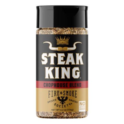 Fire Smoke Society Steak King Chophouse Seasoning 6 2 Oz Pick N