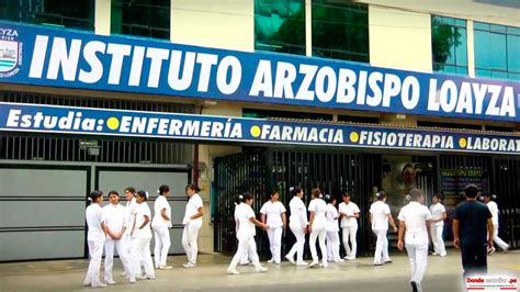 Instituto Arzobispo Loayza Oferta Acad Mica Costos Y Convenios Con