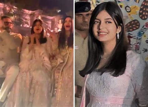 Aishwarya Rai Bachchan Aaradhya Abhishek Bachchan Groove To Dhol