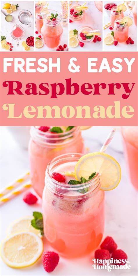 Raspberry Lemonade Recipe Artofit