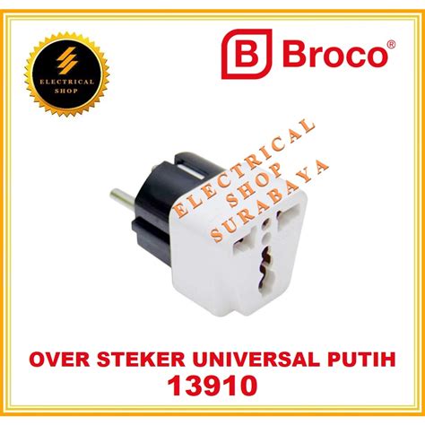 Jual BROCO OVER STEKER UNIVERSAL PUTIH 13910 HARGA GROSIR 1391055